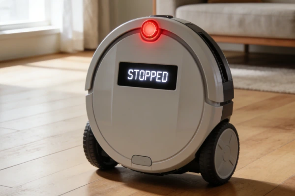 robot vacuum keeps stopping