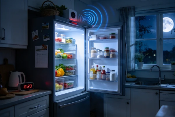 refrigerator door alarm keeps beeping